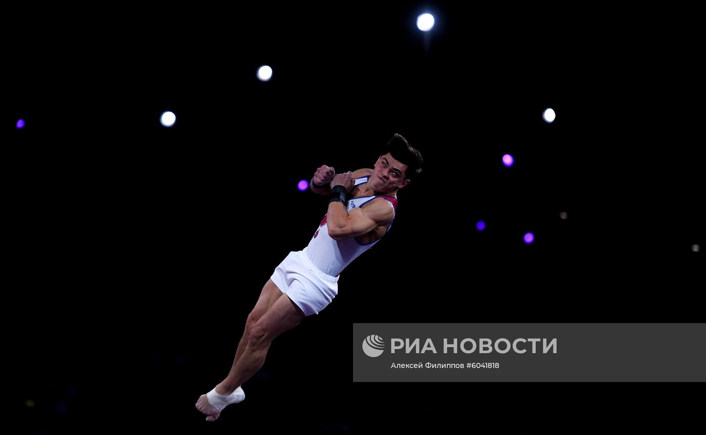 Спортивная гимнастика. Чемпионат мира. Отдельные снаряды. Второй день