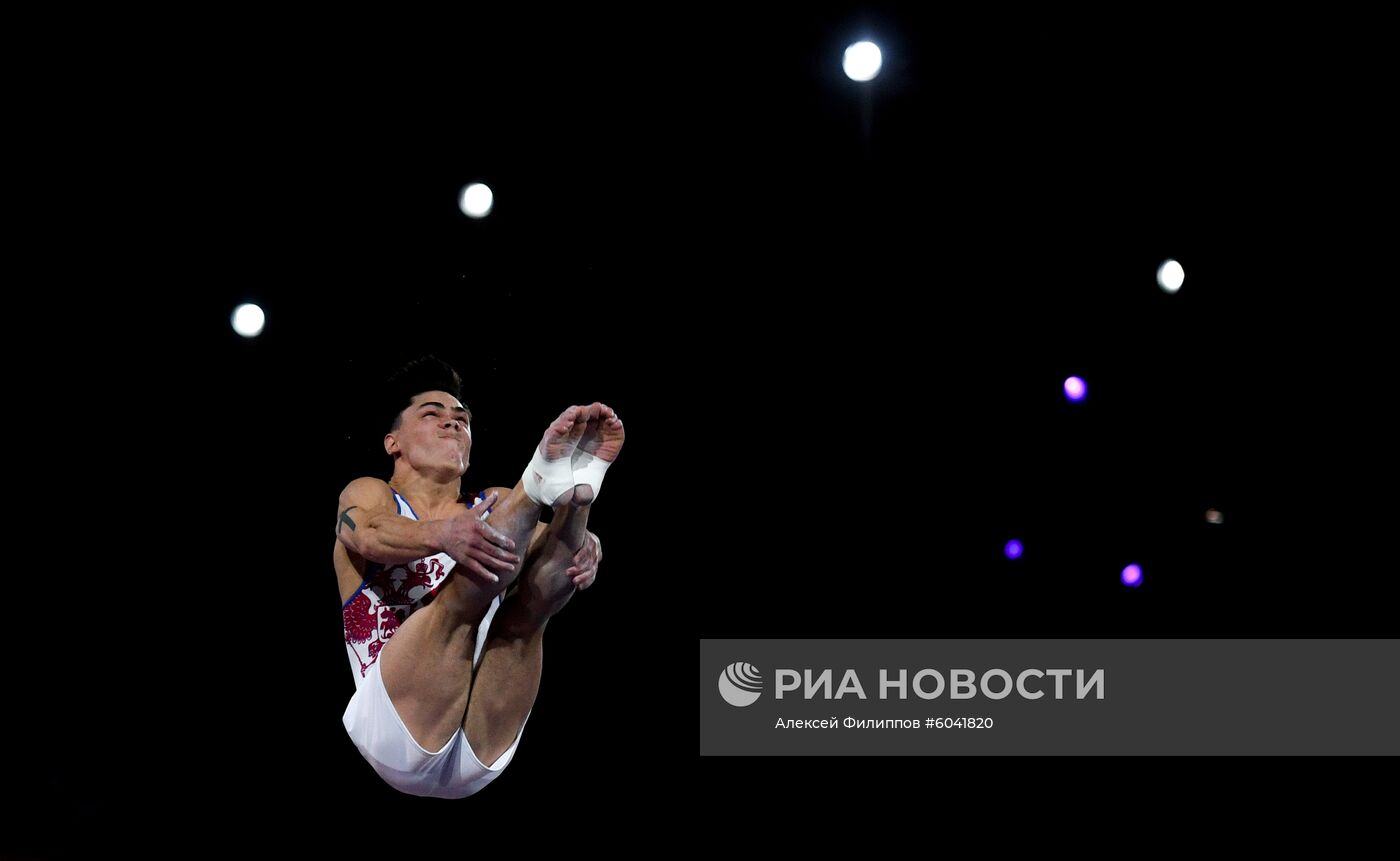 Спортивная гимнастика. Чемпионат мира. Отдельные снаряды. Второй день