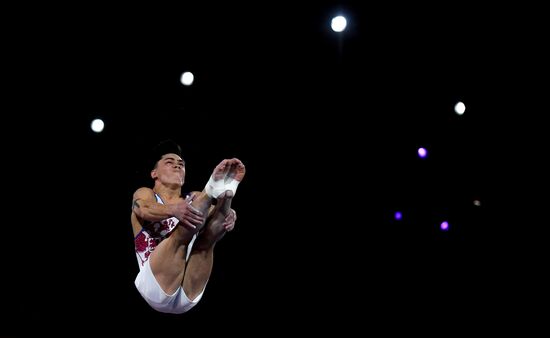 Спортивная гимнастика. Чемпионат мира. Отдельные снаряды. Второй день