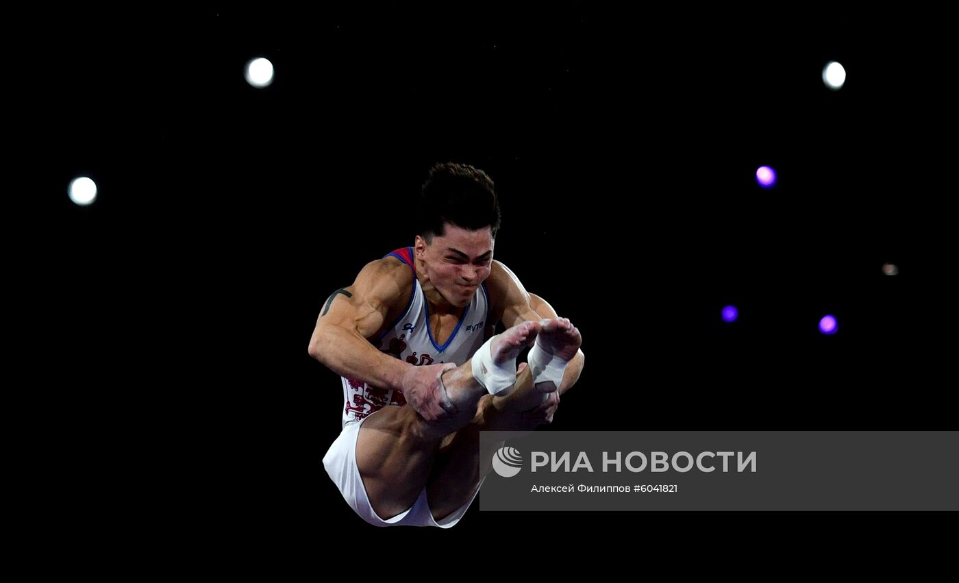 Спортивная гимнастика. Чемпионат мира. Отдельные снаряды. Второй день