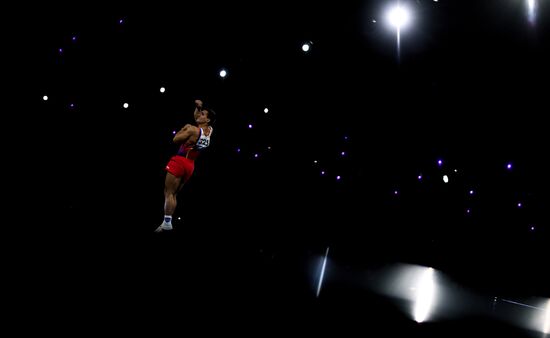 Спортивная гимнастика. Чемпионат мира. Отдельные снаряды. Второй день