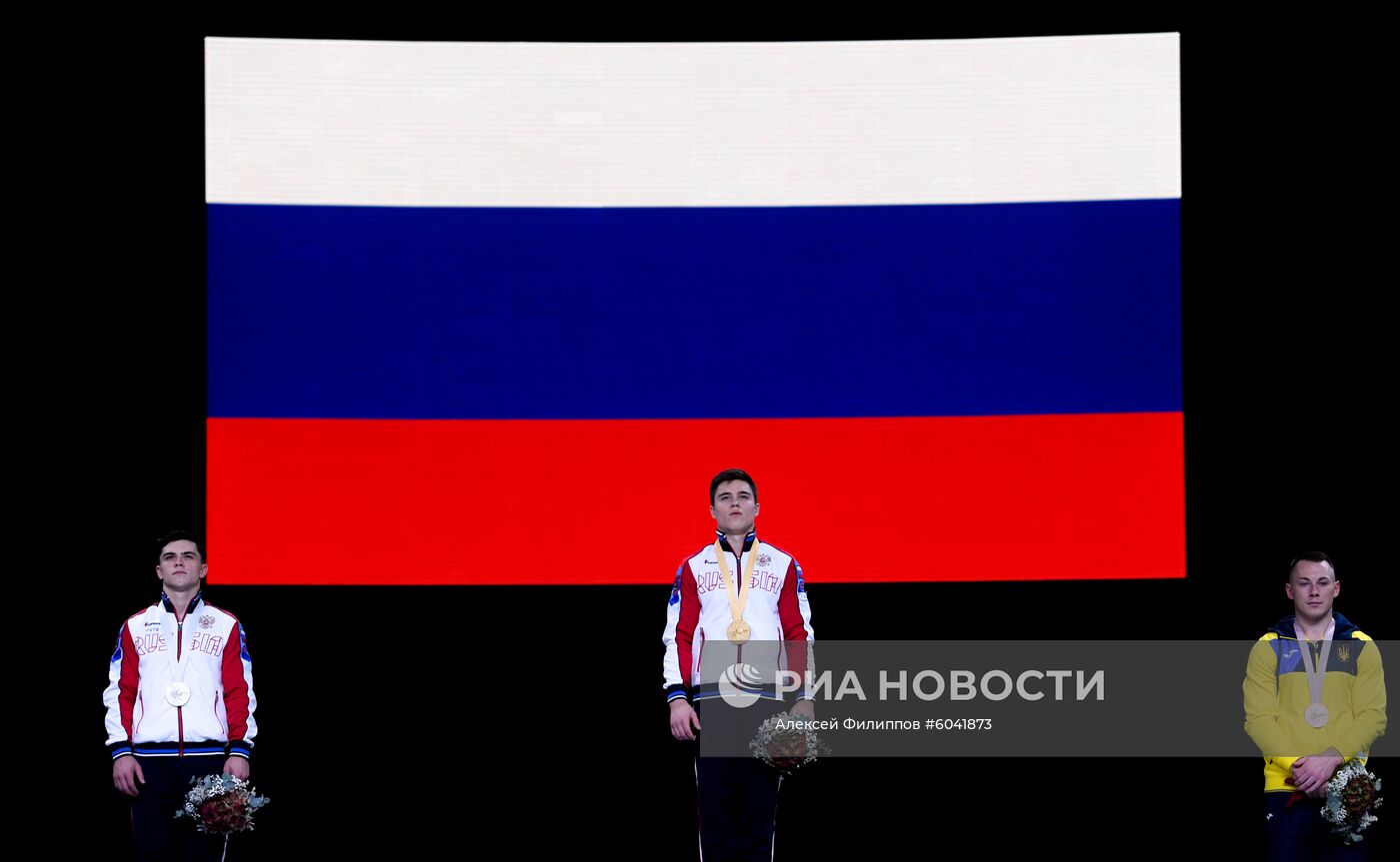 Спортивная гимнастика. Чемпионат мира. Отдельные снаряды. Второй день