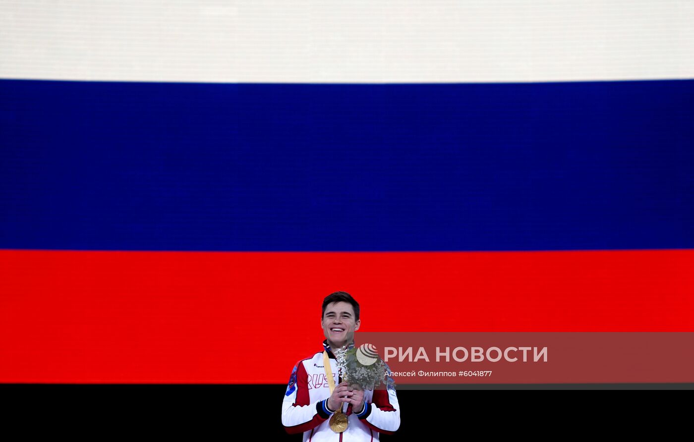 Спортивная гимнастика. Чемпионат мира. Отдельные снаряды. Второй день