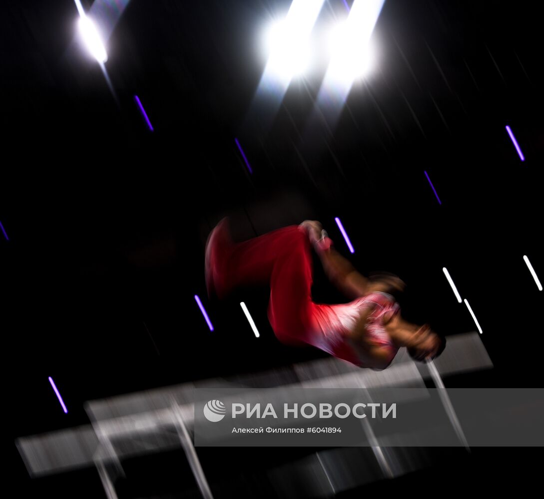 Спортивная гимнастика. Чемпионат мира. Отдельные снаряды. Второй день