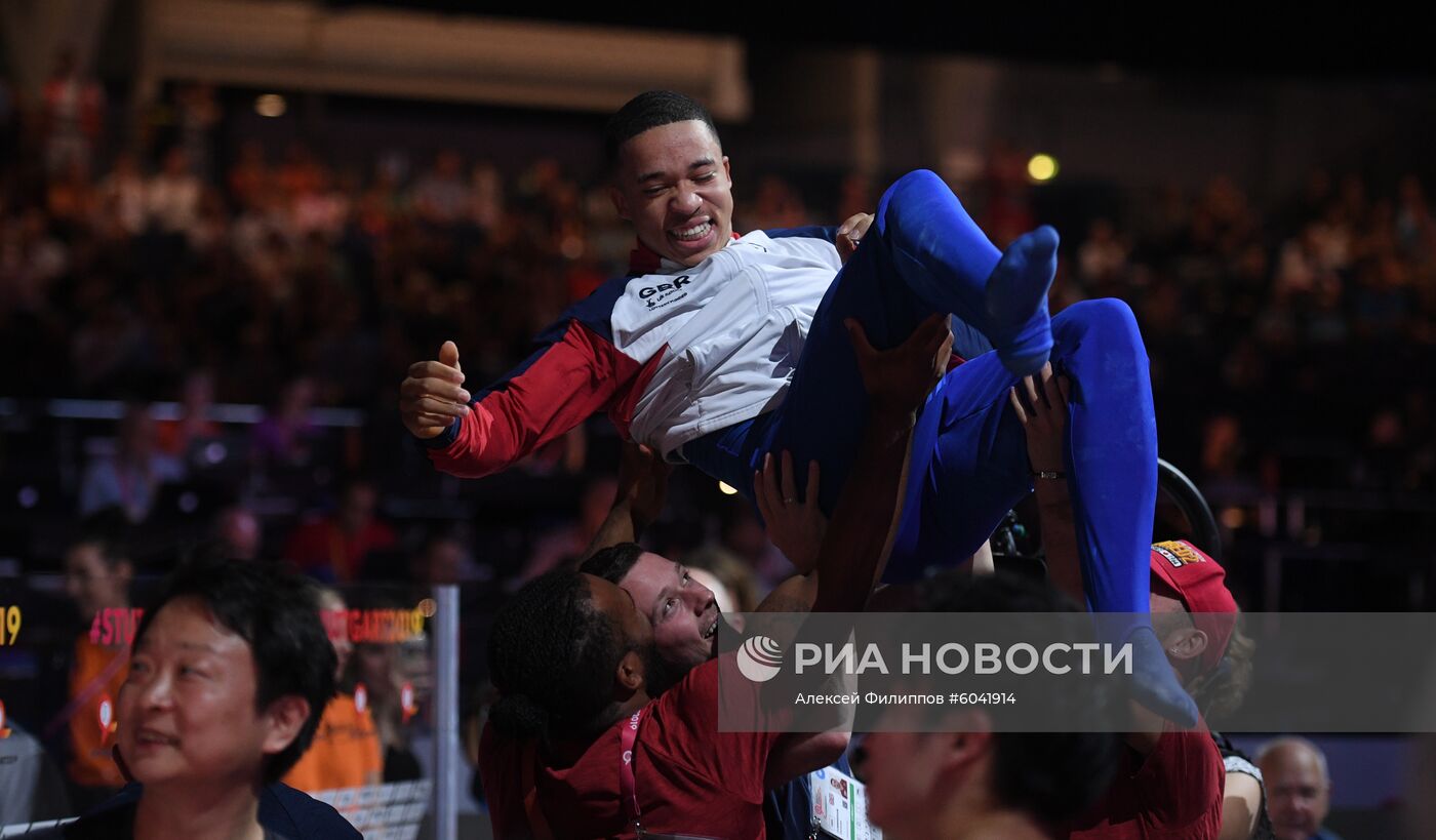 Спортивная гимнастика. Чемпионат мира. Отдельные снаряды. Второй день