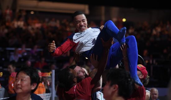 Спортивная гимнастика. Чемпионат мира. Отдельные снаряды. Второй день