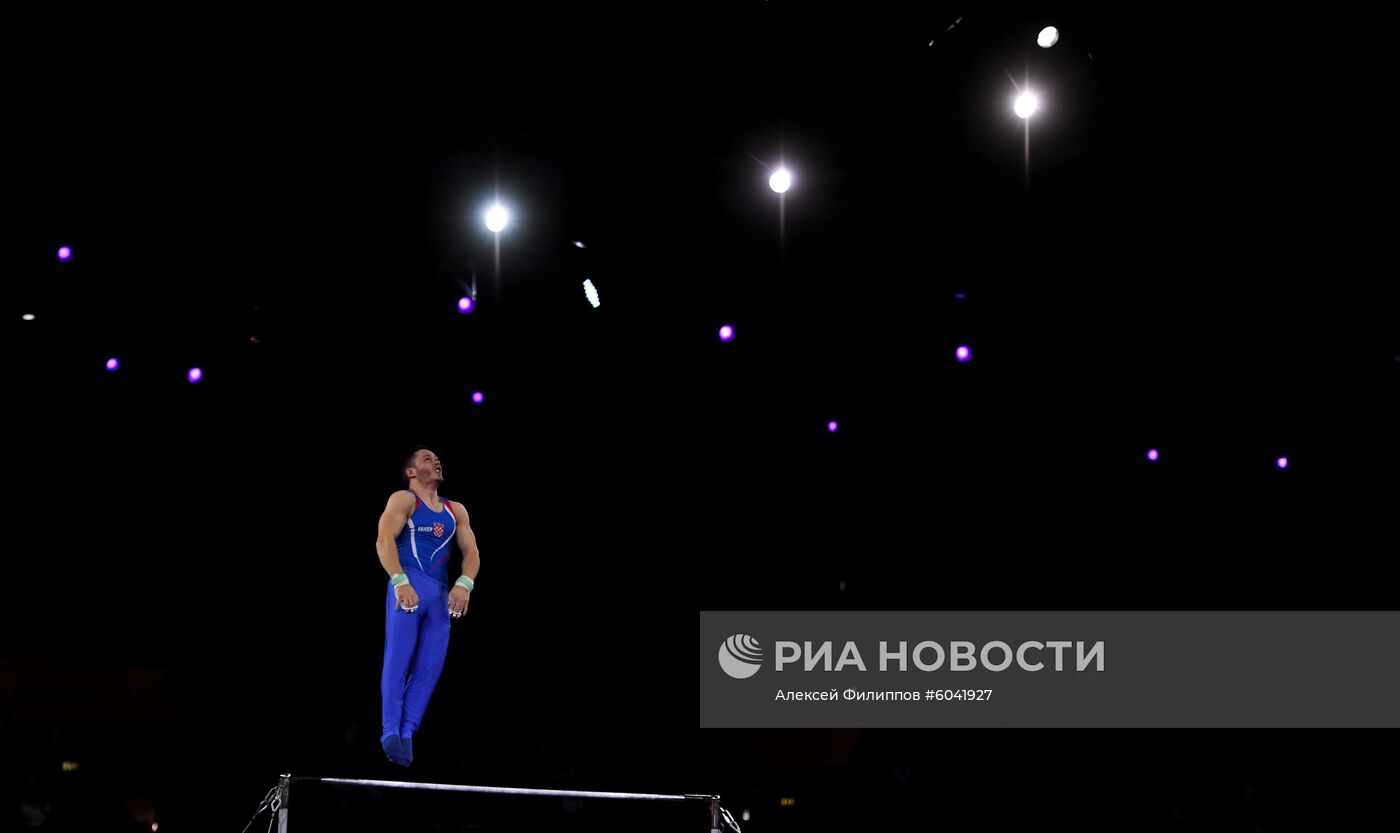 Спортивная гимнастика. Чемпионат мира. Отдельные снаряды. Второй день