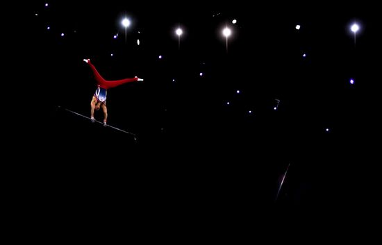 Спортивная гимнастика. Чемпионат мира. Отдельные снаряды. Второй день