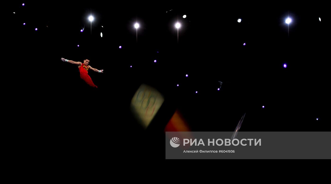 Спортивная гимнастика. Чемпионат мира. Отдельные снаряды. Второй день