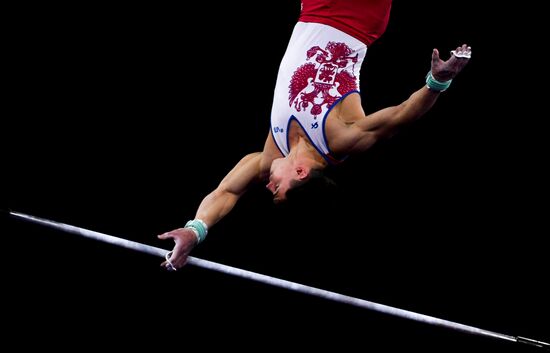 Спортивная гимнастика. Чемпионат мира. Отдельные снаряды. Второй день