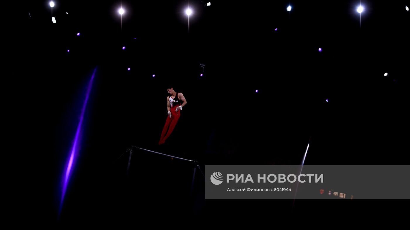 Спортивная гимнастика. Чемпионат мира. Отдельные снаряды. Второй день