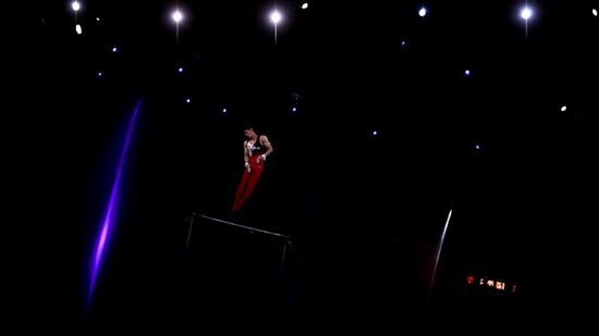 Спортивная гимнастика. Чемпионат мира. Отдельные снаряды. Второй день