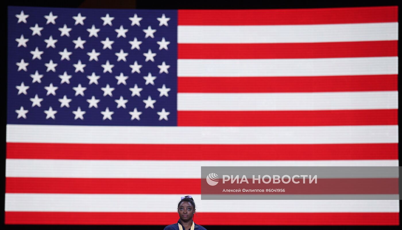 Спортивная гимнастика. Чемпионат мира. Отдельные снаряды. Второй день