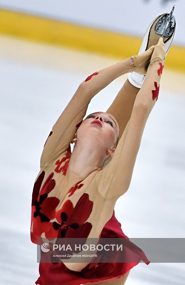 Фигурное катание. Finlandia trophy. Женщины. Произвольная программа