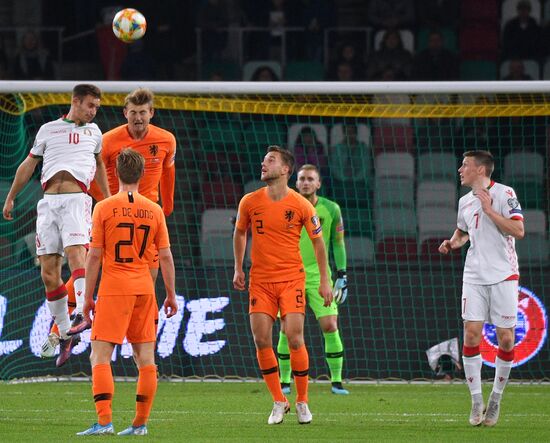 Футбол. Отборочный матч Евро-2020. Белоруссия - Нидерланды