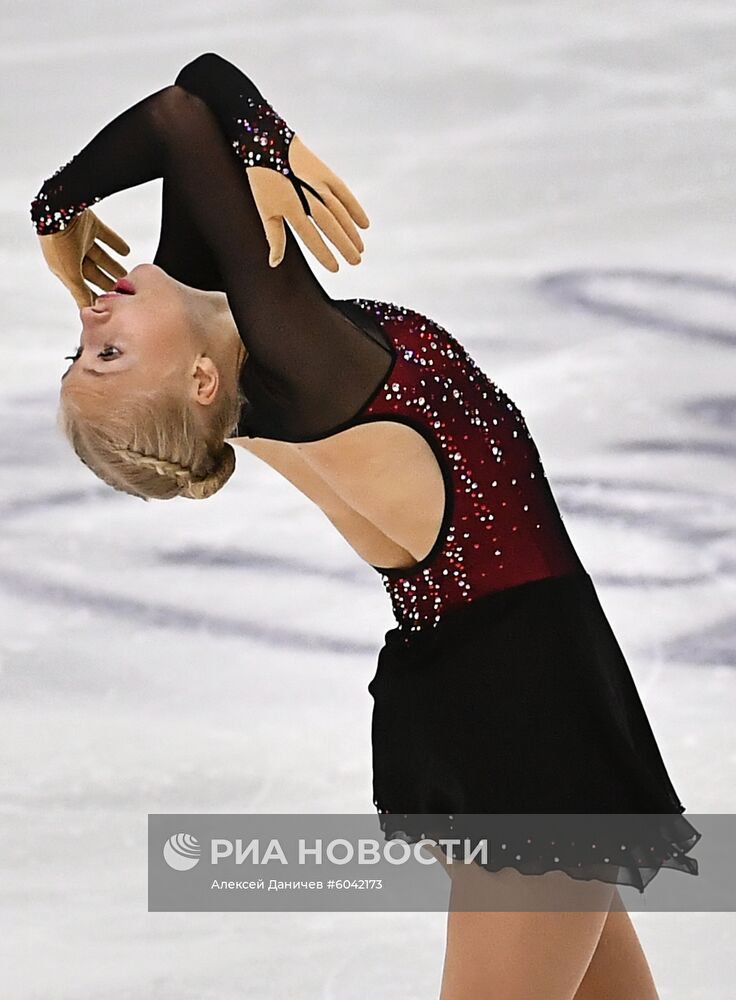 Фигурное катание. Finlandia trophy. Женщины. Произвольная программа