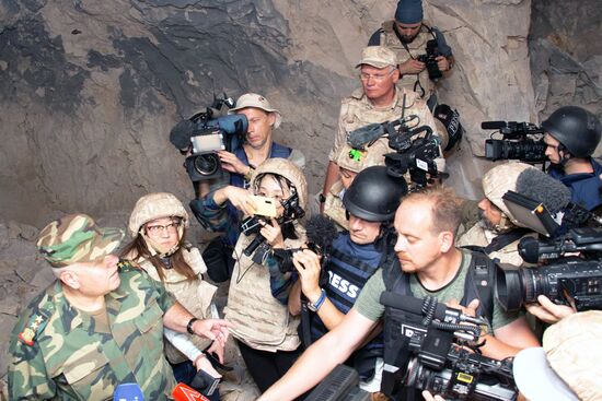 Пещеры террористов в провинции Идлиб