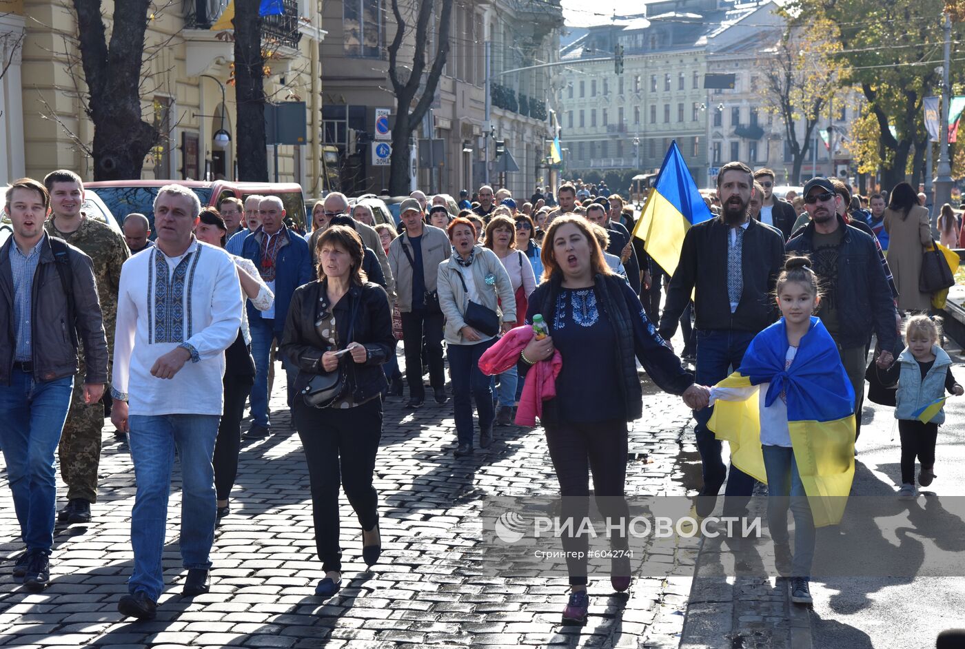 Марш националистов на Украине