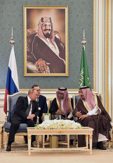 Государственный визит президента РФ В. Путина в Саудовскую Аравию