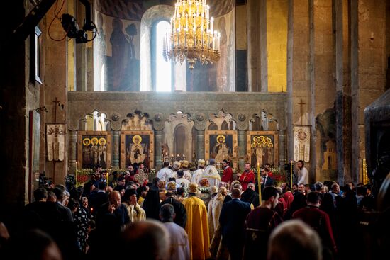 Праздник Светицховлоба в Грузии