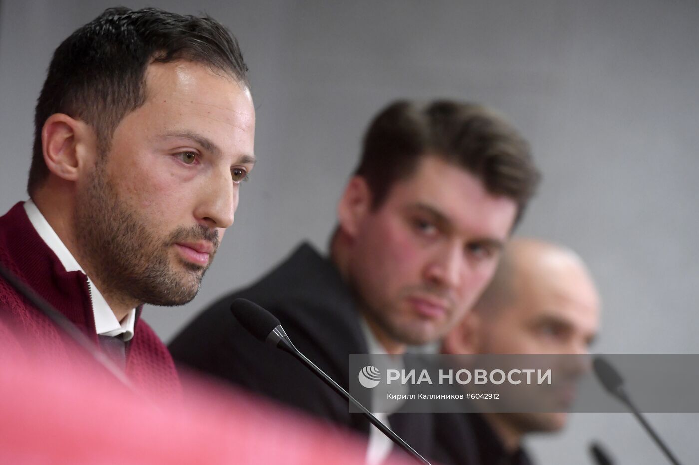 Представление нового главного тренера ФК "Спартак"