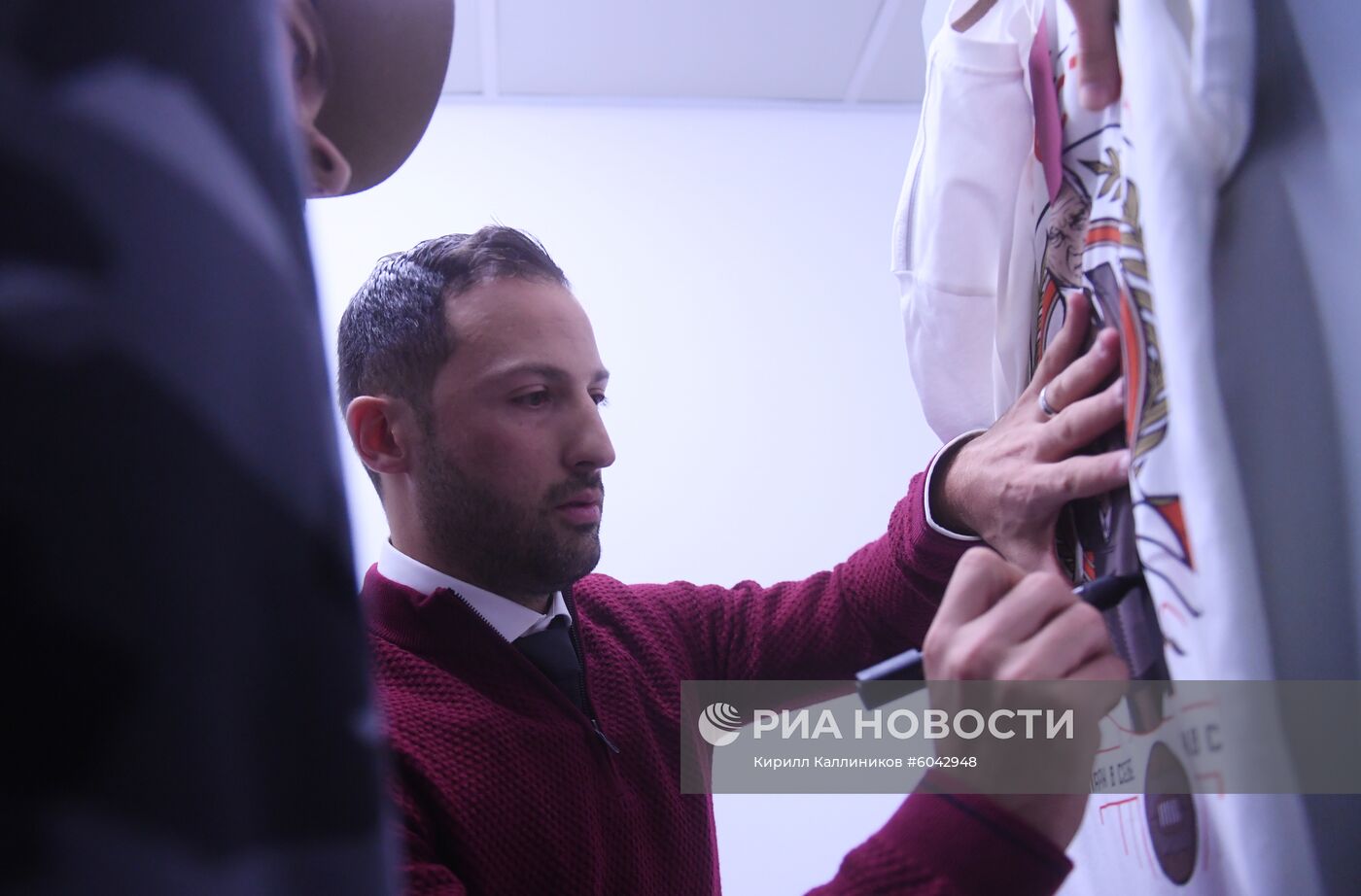 Представление нового главного тренера ФК "Спартак"