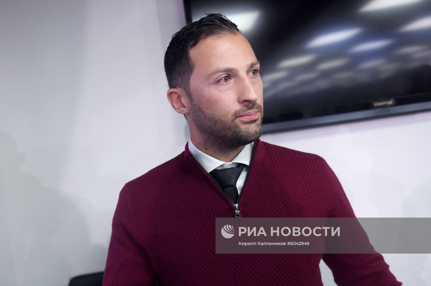 Представление нового главного тренера ФК "Спартак"