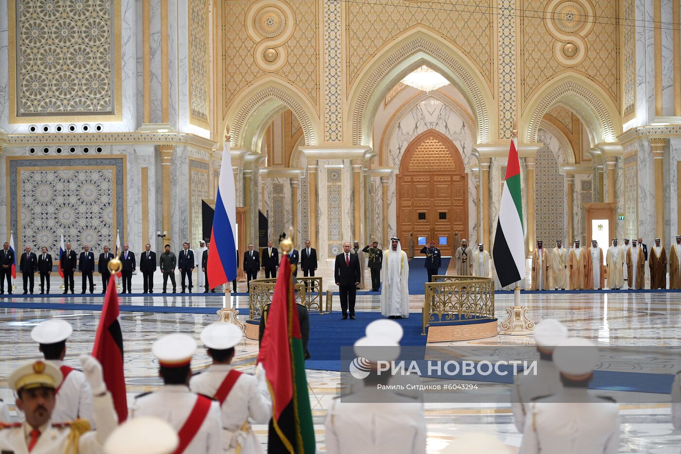 Государственный визит президента РФ В. Путина в ОАЭ