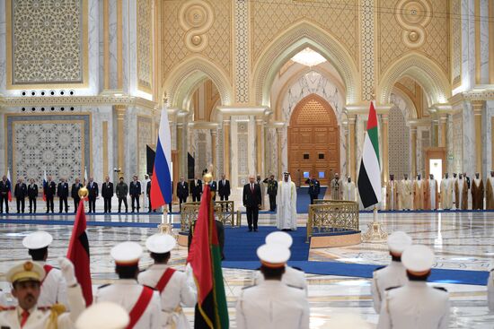 Государственный визит президента РФ В. Путина в ОАЭ