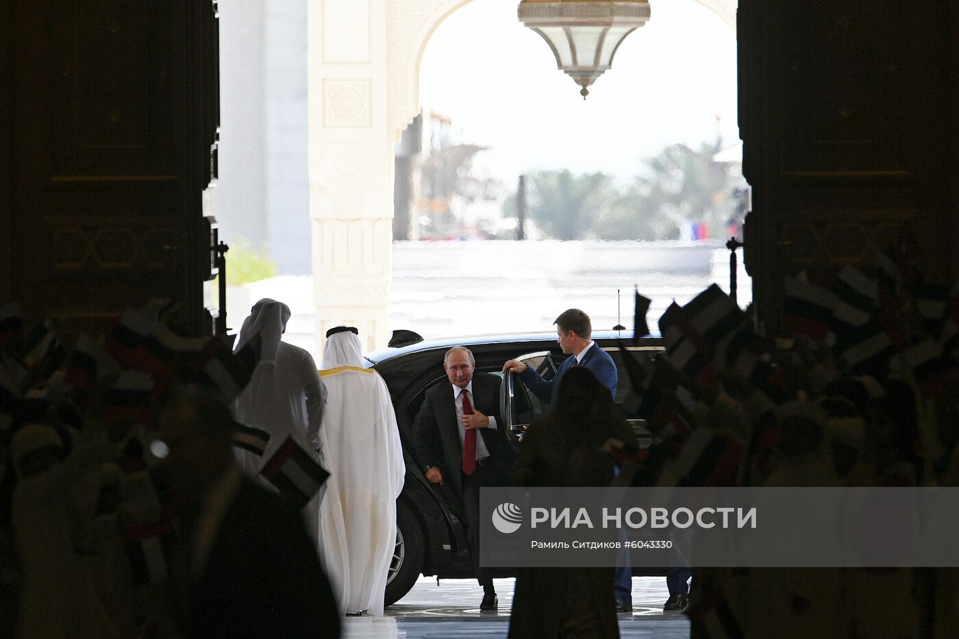 Государственный визит президента РФ В. Путина в ОАЭ