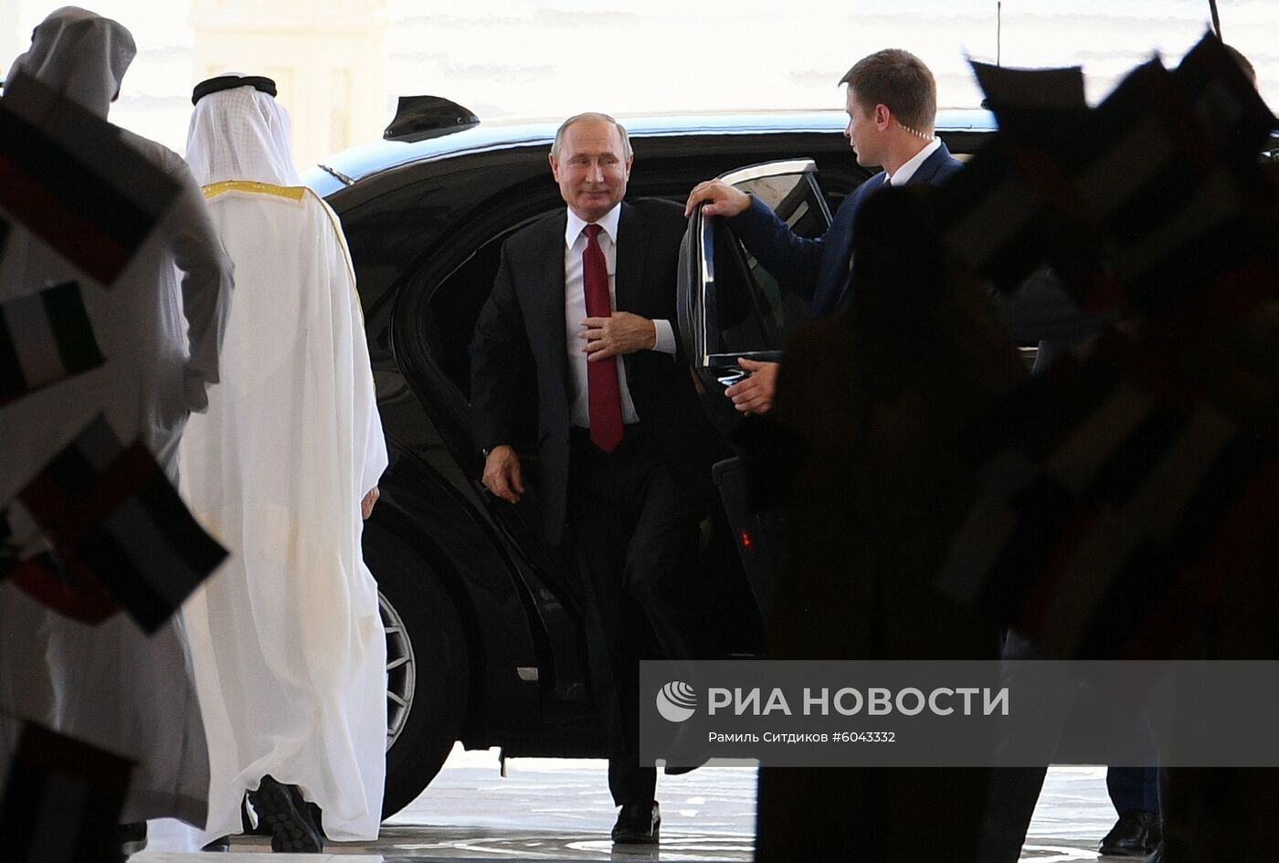 Государственный визит президента РФ В. Путина в ОАЭ