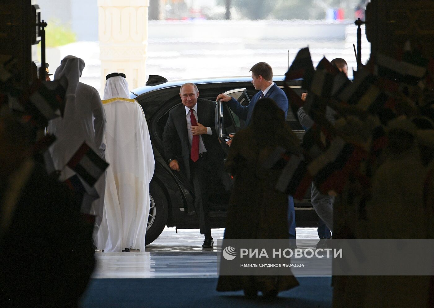 Государственный визит президента РФ В. Путина в ОАЭ