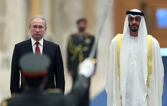 Государственный визит президента РФ В. Путина в ОАЭ