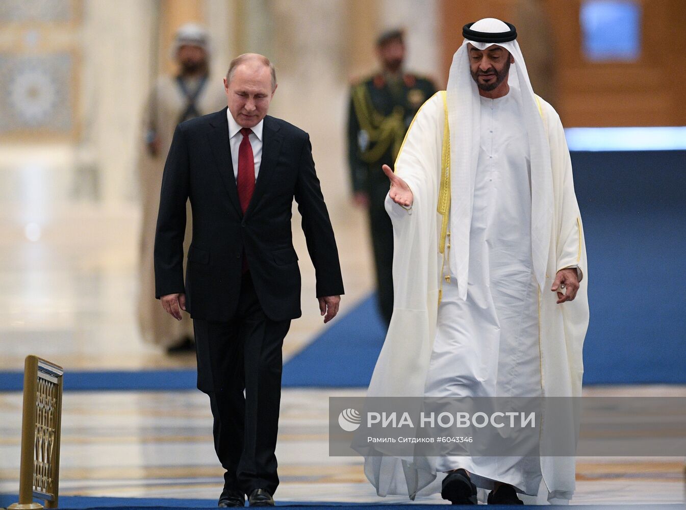 Государственный визит президента РФ В. Путина в ОАЭ