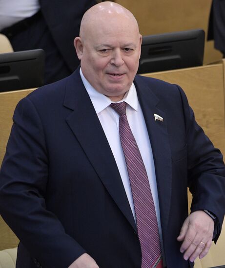 Пленарное заседание Госдумы РФ