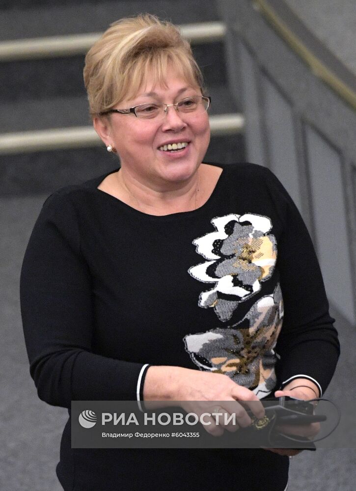 Пленарное заседание Госдумы РФ