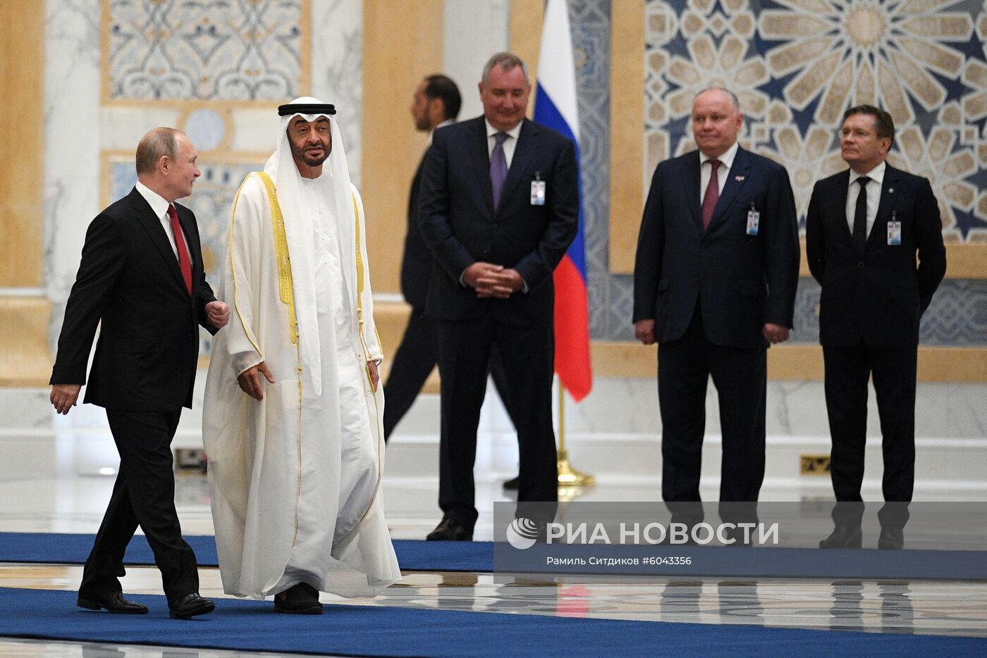 Государственный визит президента РФ В. Путина в ОАЭ