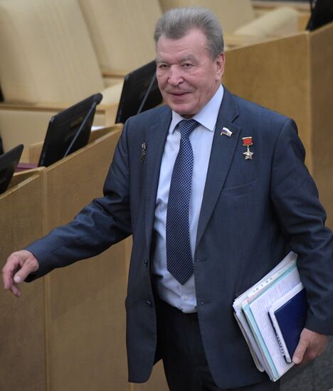 Пленарное заседание Госдумы РФ