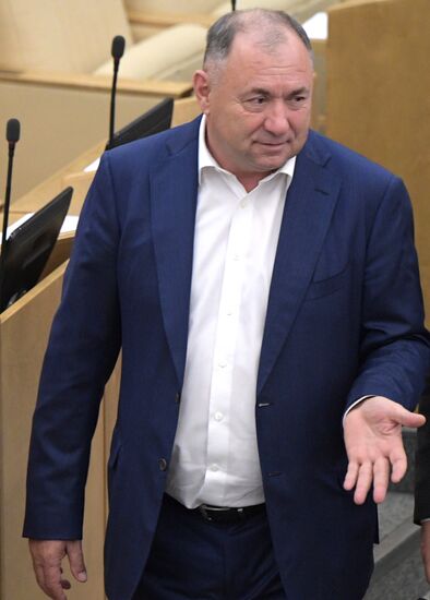 Пленарное заседание Госдумы РФ