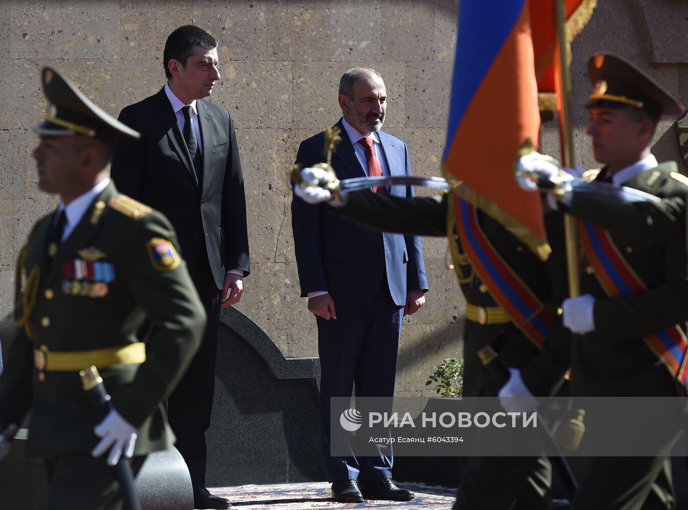 Визит премьер-министра Грузии Г. Гахарии в Армению