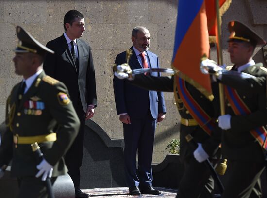 Визит премьер-министра Грузии Г. Гахарии в Армению
