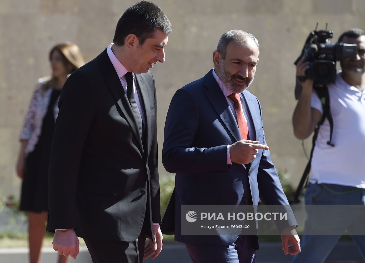 Визит премьер-министра Грузии Г. Гахарии в Армению