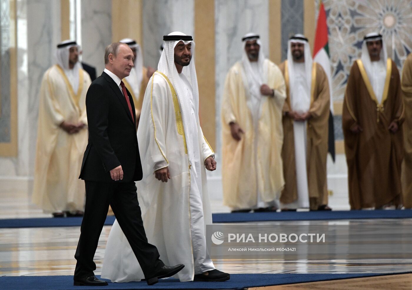 Государственный визит президента РФ В. Путина в ОАЭ