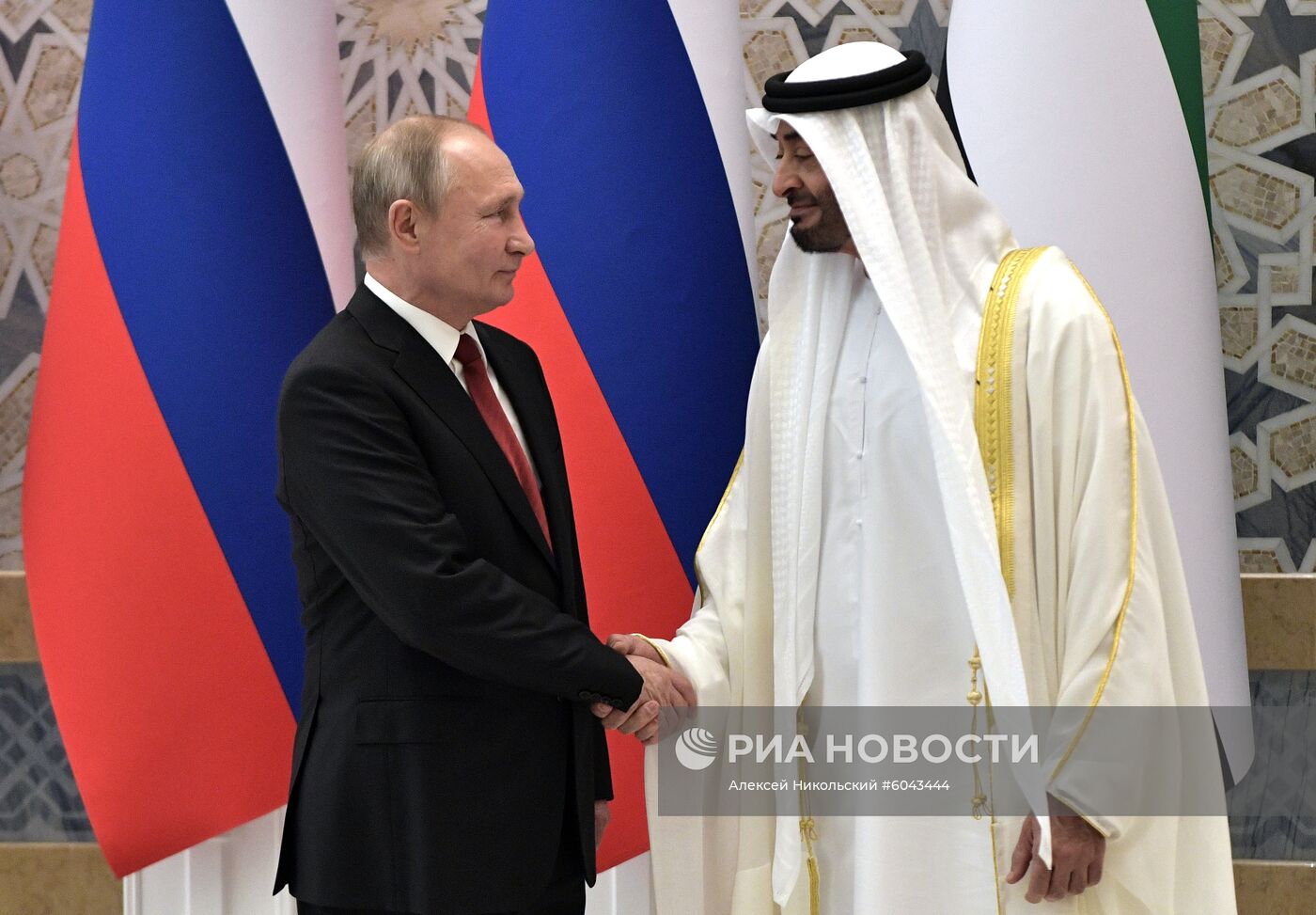 Государственный визит президента РФ В. Путина в ОАЭ