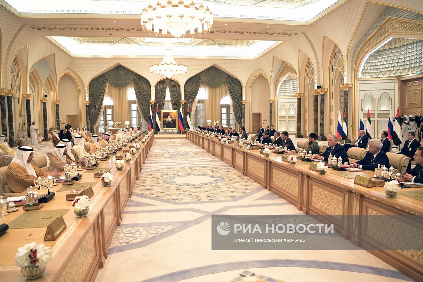 Государственный визит президента РФ В. Путина в ОАЭ