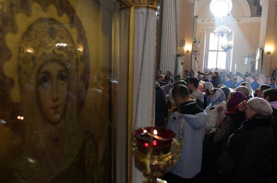 Патриарх Московский и всея Руси Кирилл посетил Санкт-Петербург