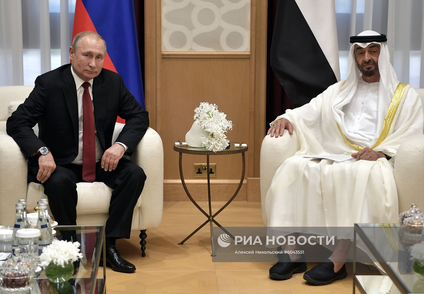 Государственный визит президента РФ В. Путина в ОАЭ