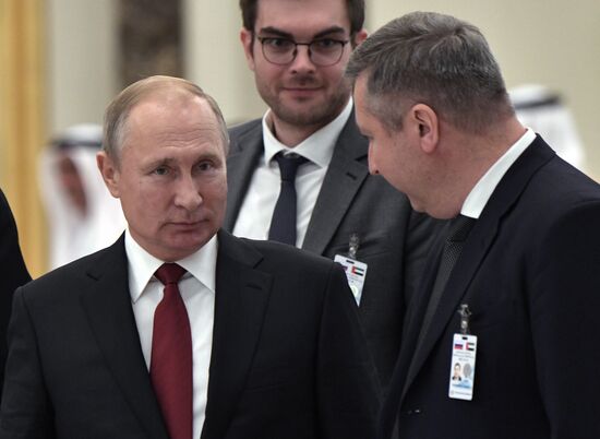 Государственный визит президента РФ В. Путина в ОАЭ