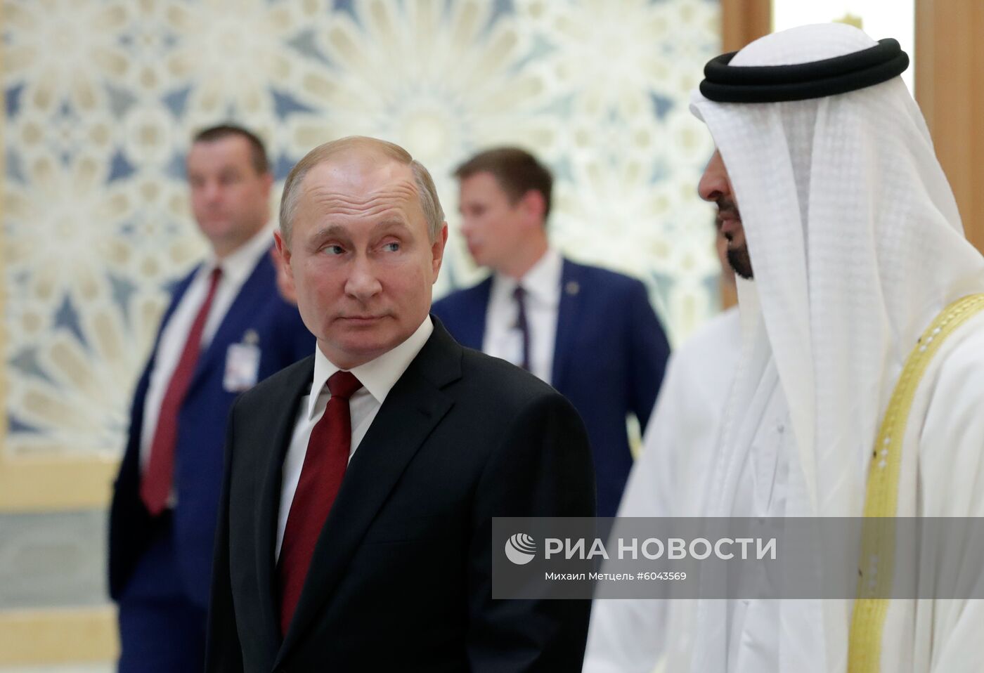 Государственный визит президента РФ В. Путина в ОАЭ