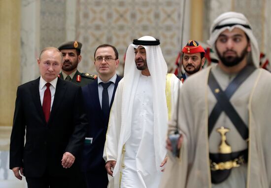 Государственный визит президента РФ В. Путина в ОАЭ